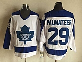 Toronto Maple Leafs #29 Mike Palmateer White-Blue CCM Throwback Jerseys,baseball caps,new era cap wholesale,wholesale hats